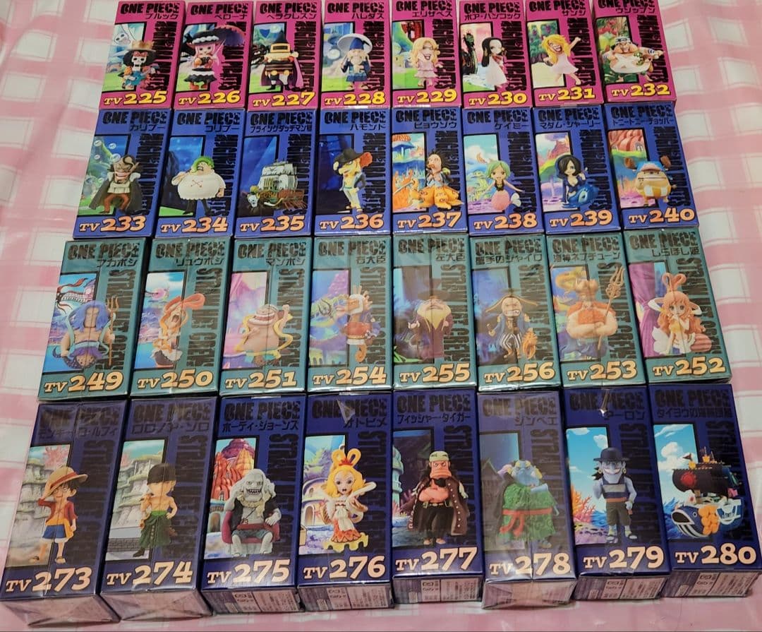 ワンピース コレクタブル 70個セット フィギュア 2年後、リュウグウ