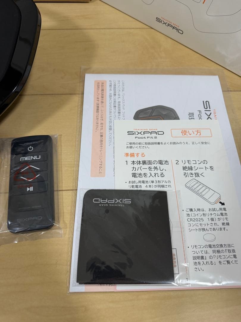 【美品・数回使用】SIXPAD シックスパッド Foot Fit2