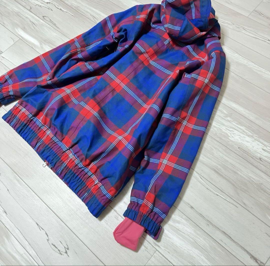 【美品】swivel スノーボードウェア スキー　上下　チェック　LL