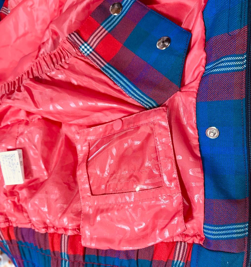 【美品】swivel スノーボードウェア スキー　上下　チェック　LL