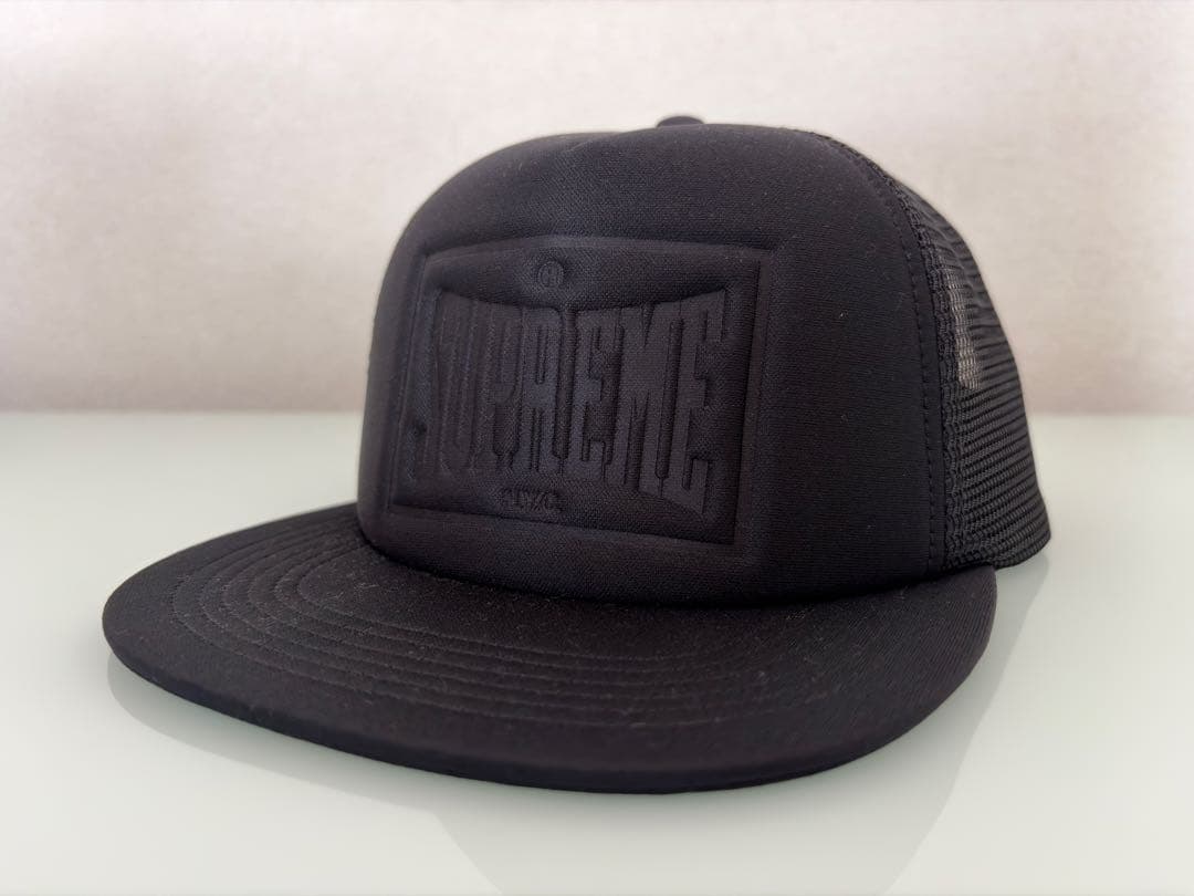 【未使用品】supreme メッシュキャップ Supreme ANTIHERO メッシュバック 5パネル キャップ SS22 WEEK17