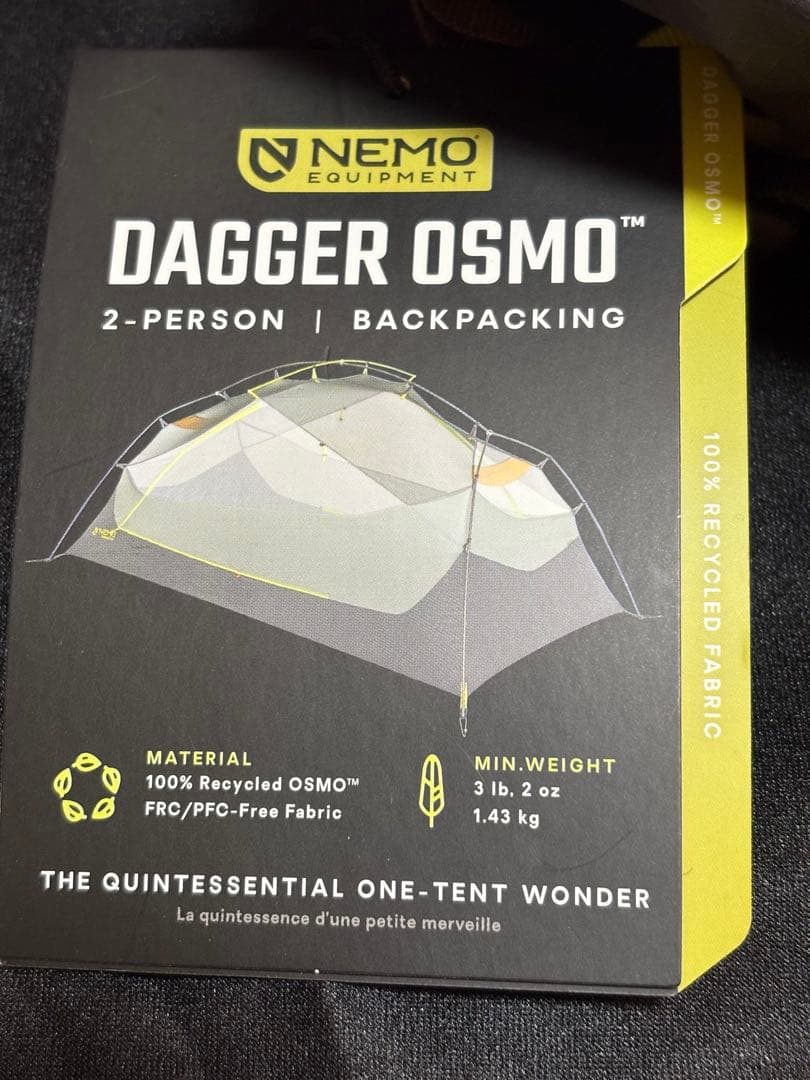 テント・タープ NEMO DAGGER OSMO 2P