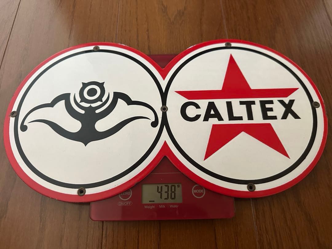 CALTEX ホーロー看板
