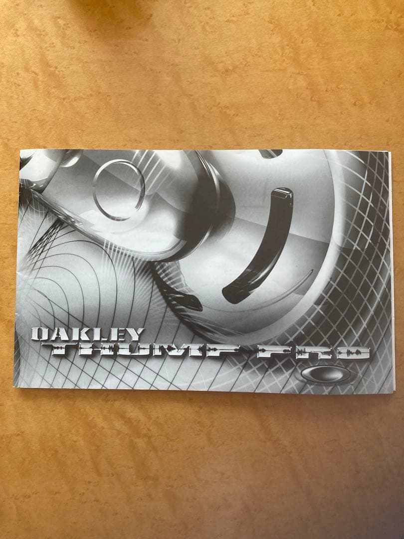 超貴重OAKLEY THUMP PRO 256MB 音楽プレーヤー付きサングラス