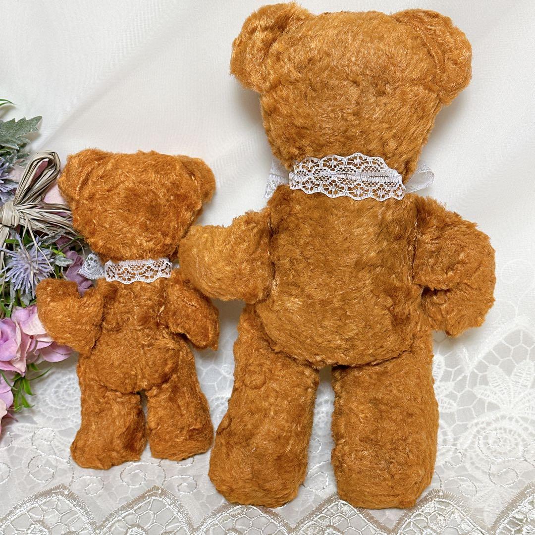 ❤️アンティーク親子テディベア❤️ ビンテージ　アンティークベア　アメリカ　レトロ