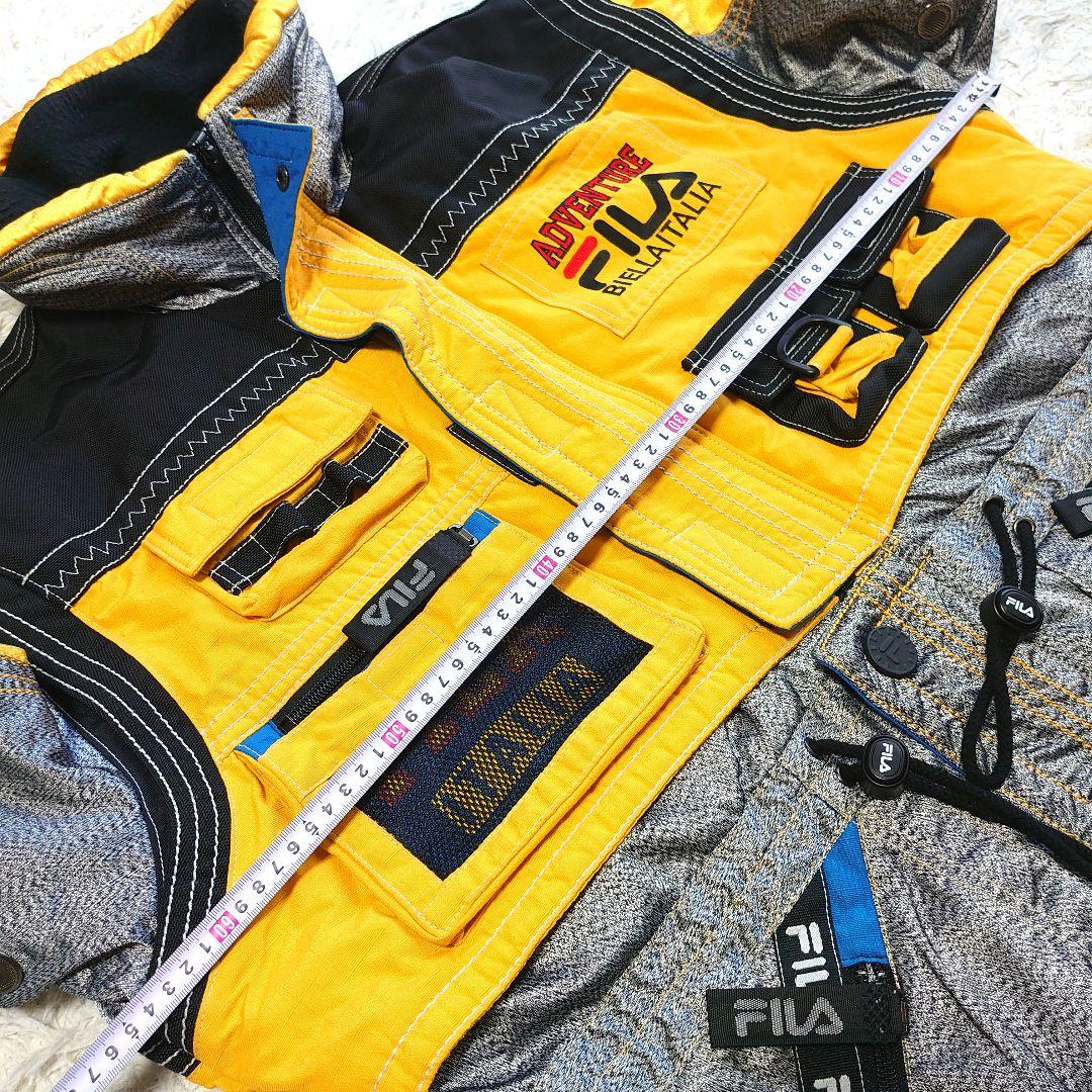 【希少・美品】FILA スキー スノボウェア セットアップ 90s L