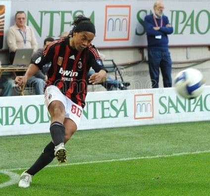 08-09 ACミラン ロナウジーニョ アディダスオフィシャルユニフォーム