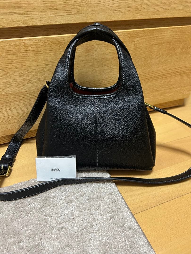 コーチ ハンドバッグ ショルダー 2way ラナブラック