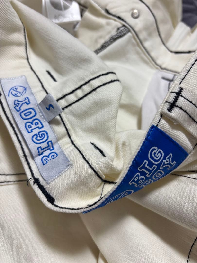 POLAR SKATE BIGBOY ビックボーイ ホワイト S 旧ロゴ