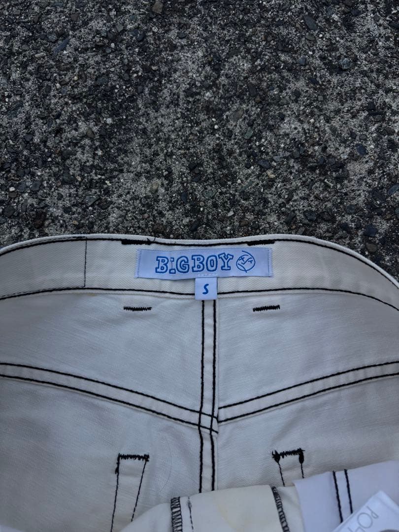 POLAR SKATE BIGBOY ビックボーイ ホワイト S 旧ロゴ