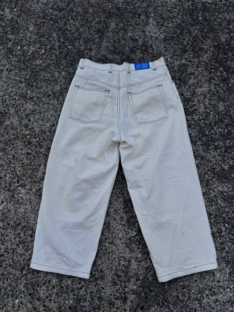 POLAR SKATE BIGBOY ビックボーイ ホワイト S 旧ロゴ