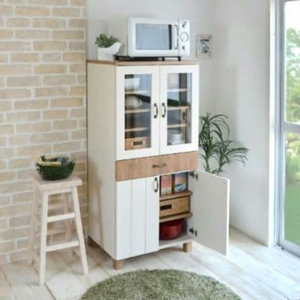 NITORI【新品】フレンチカントリー調キャビネット ホワイト