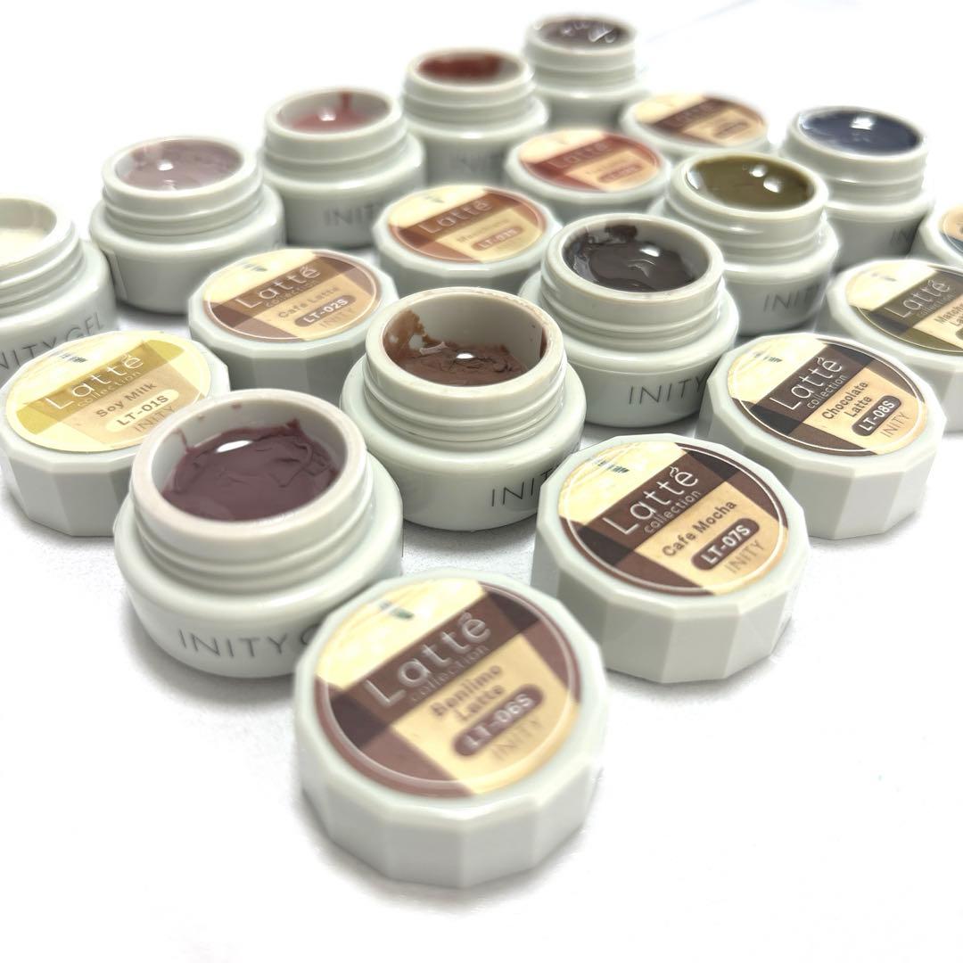 アイニティカラージェル10色セット ラテコレクション - メルカリ