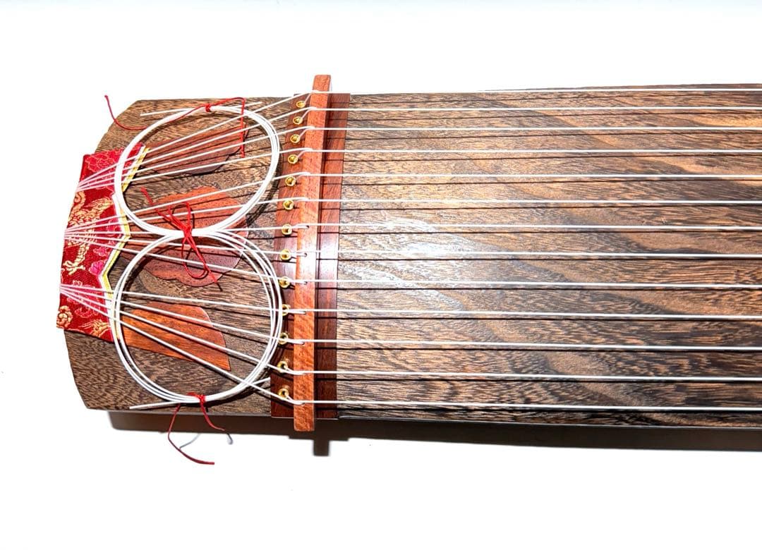 【美品】文明箏 ひばり 琴 短箏