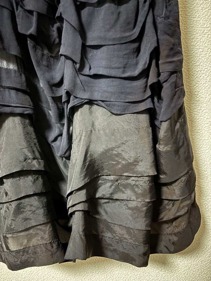 コムコム コムデギャルソン段々スカート