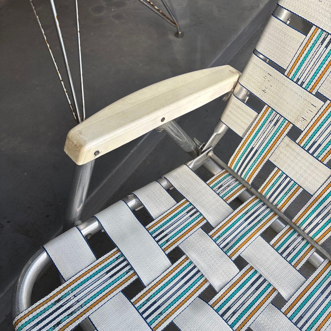 ローンチェア　経年劣化有り　ビンテージ