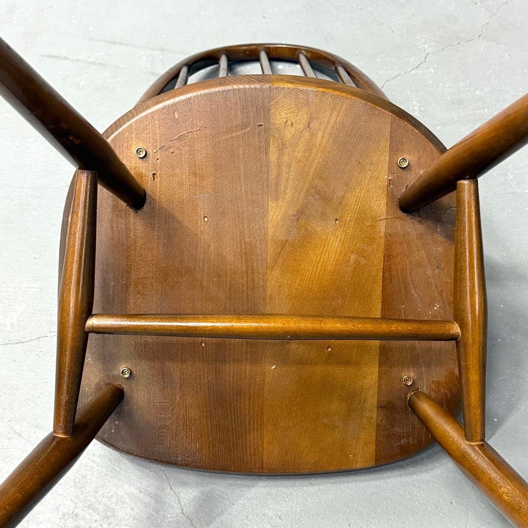 ERCOL(アーコール) / クエーカーチェア ダークコロニアル (4)