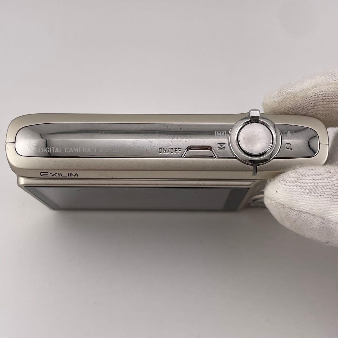 実写美⭕️良品【動作確認済】CASIO EXILIM EX-Z100 シルバー