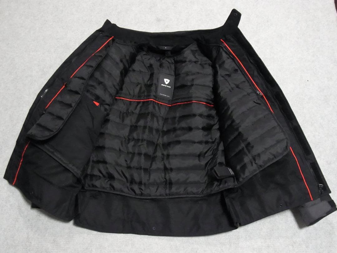 ★極美品★REV'IT! レブイット サファリ3 バイクジャケット Mサイズ 黒