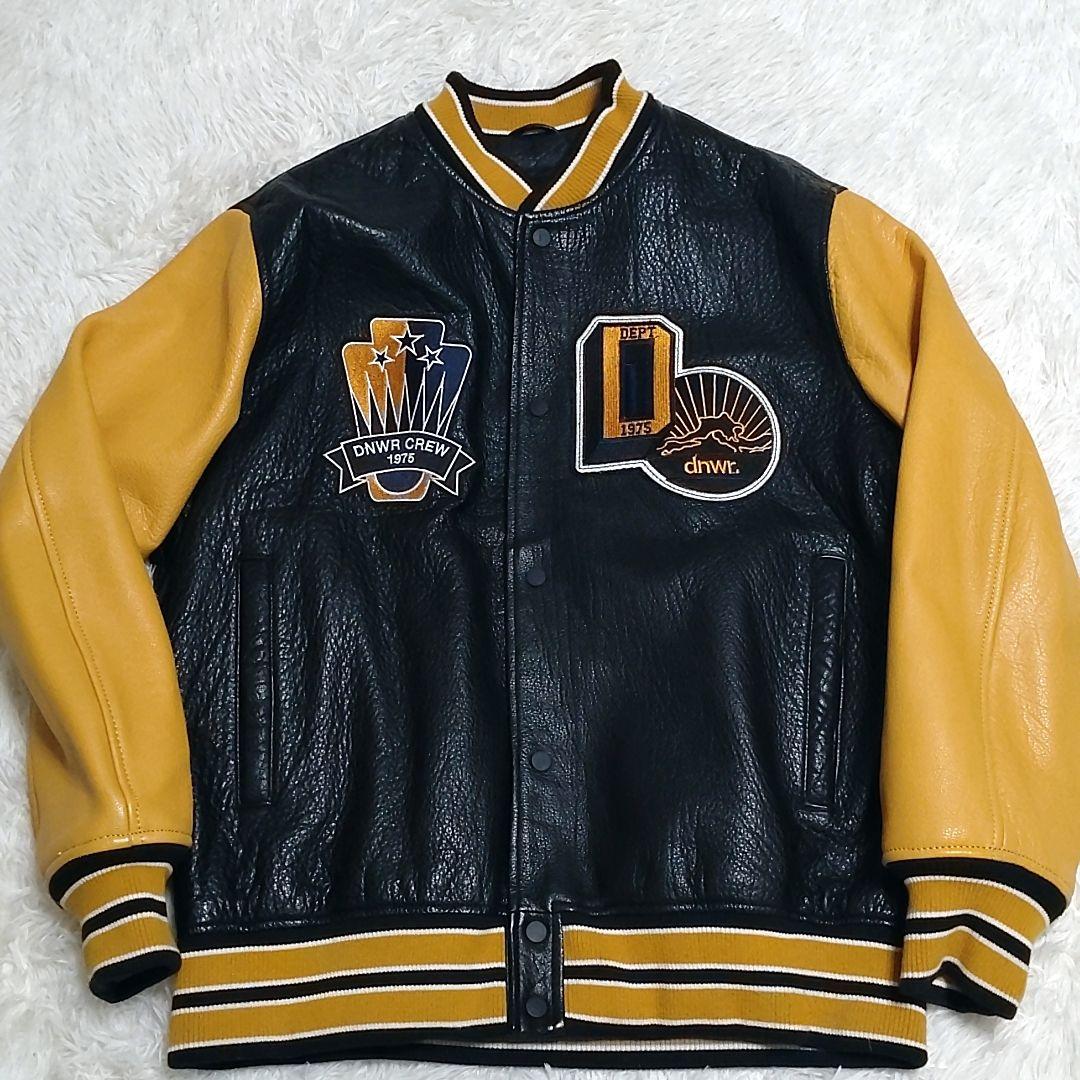 【希少】フルレザー　ZARA ザラ　スタジャン　ワッペン