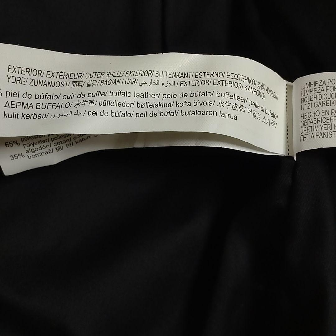 【希少】フルレザー　ZARA ザラ　スタジャン　ワッペン