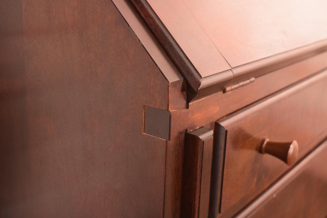 松本民芸家具 ライティングビューロー/デスク #308型 訳あり品