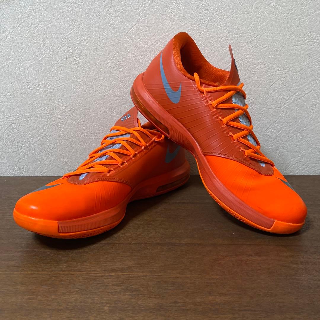 希少 NIKE KD VI 6 ナイキ ケビンデュラント バッシュ 28cm - メルカリ