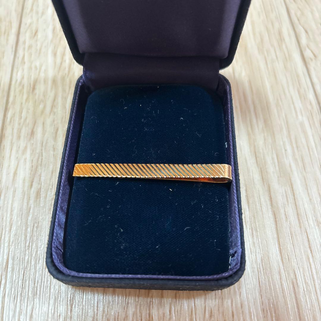 Tiffany & Co. 14Kネクタイピン ケース付き 5g