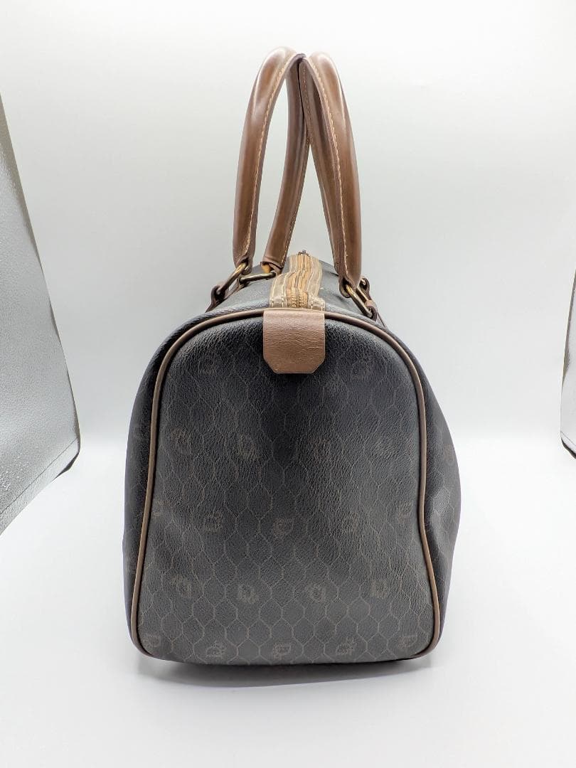 良品✨ クリスチャンディオール ボストンバッグ PVC ブラック 0L3