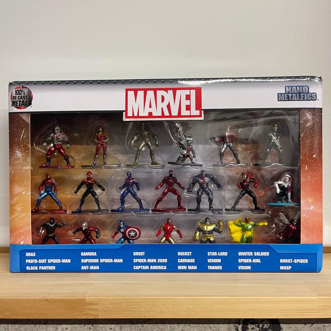 マーベル ナノメタリックス フィギュアセット 16体 - メルカリ