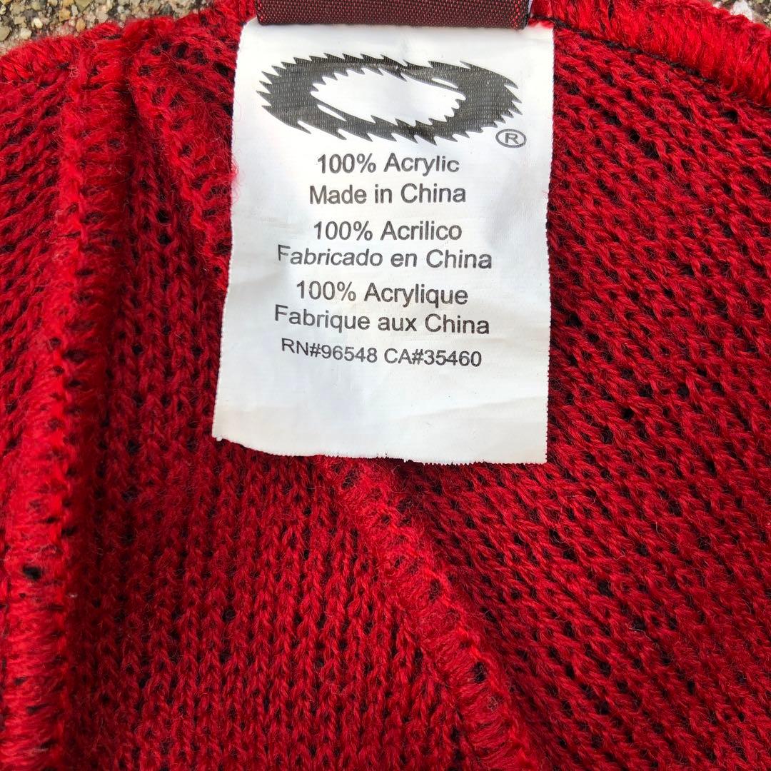 【90's】OAKLEY オークリー ビーニー ニット帽 vintage 赤タグ