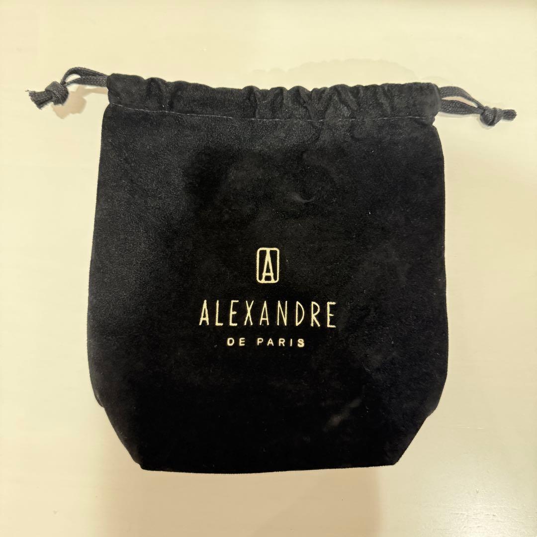 【即日発送可能】ALEXANDRE DE PARIS カチューシャ ブラック