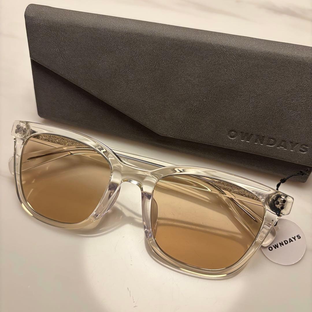 owndays SUN 木村拓哉 サングラス クリアフレーム 新品未使用