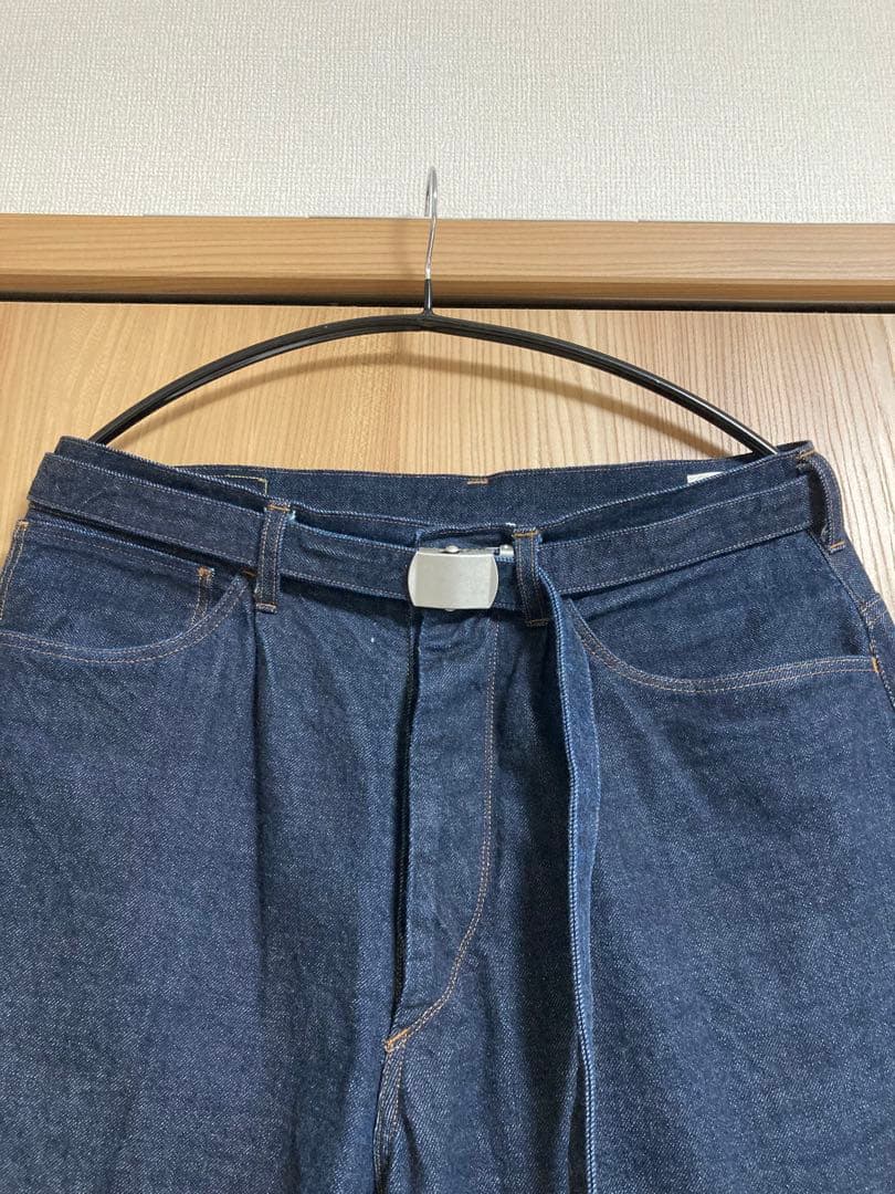 パンツ blurhms 12.9oz Selvage Denim GI-belt PT