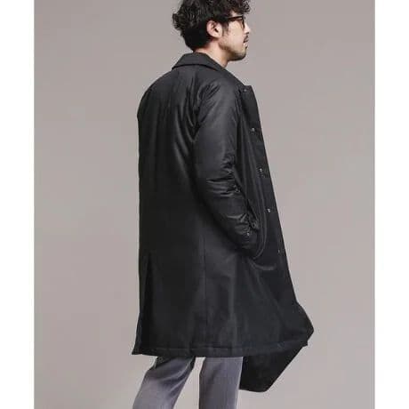 ハイブリッドダウンステンカラーコート　ナノユニバース　新品タグ付き　週末限定¥