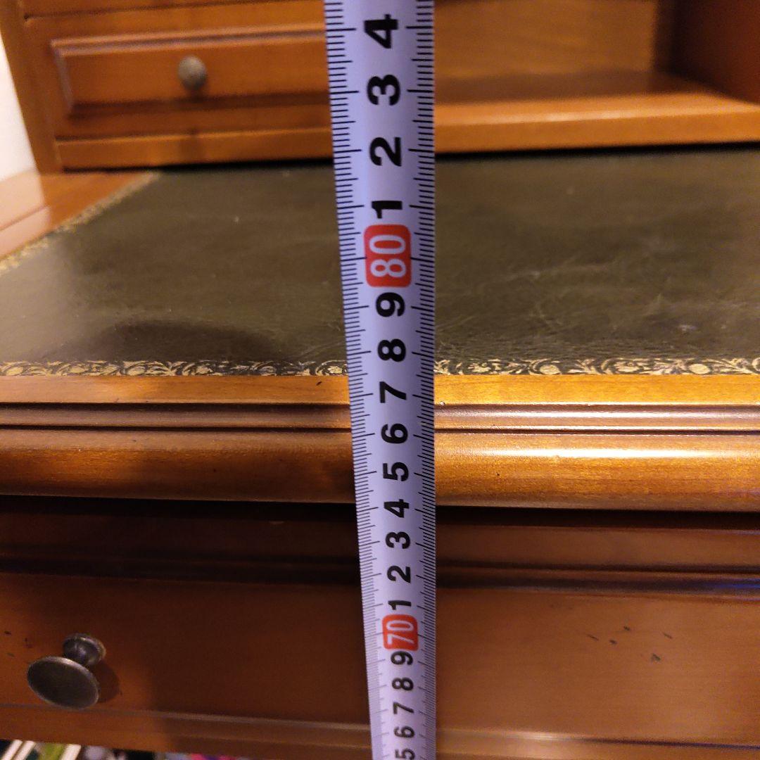 波風ミナト様専用】フランス製 木製デスク 引き出し付き - メルカリ