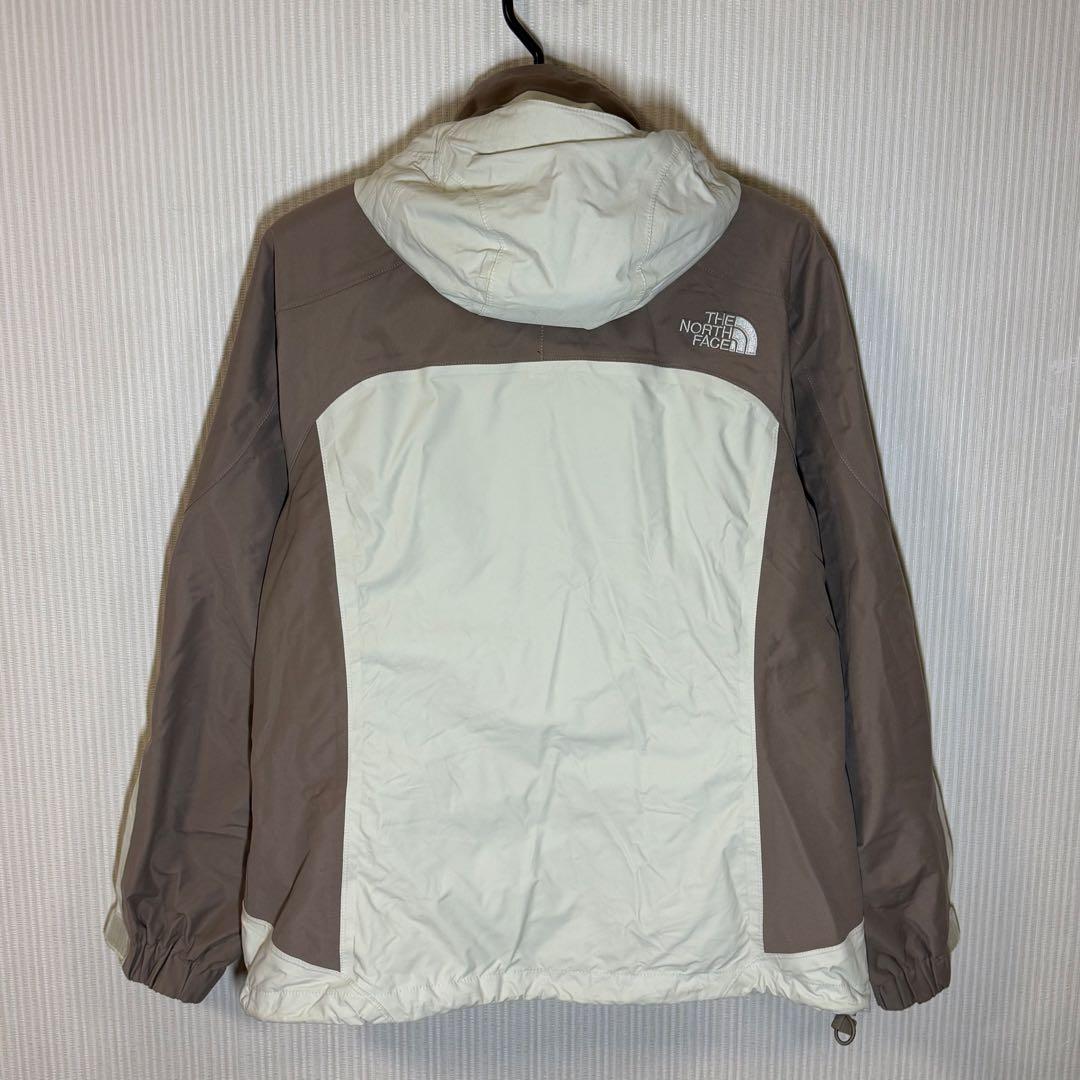 （希少カラー）ザ・ノースフェイス　スノーウェア　アイボリー/茶　レディースL