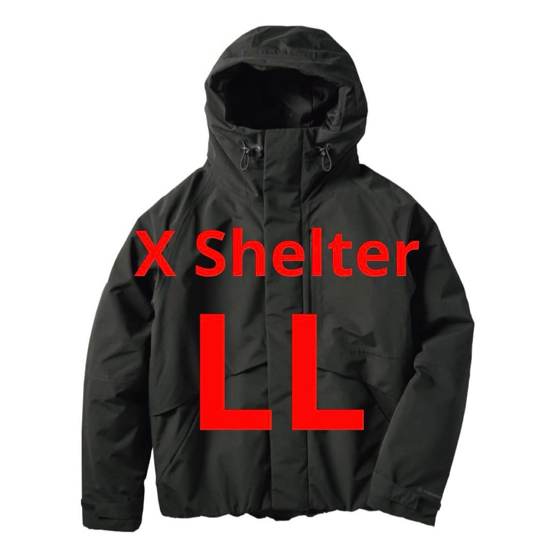 ワークマン エックスシェルター断熱防水防寒ジャケット LL ブラック