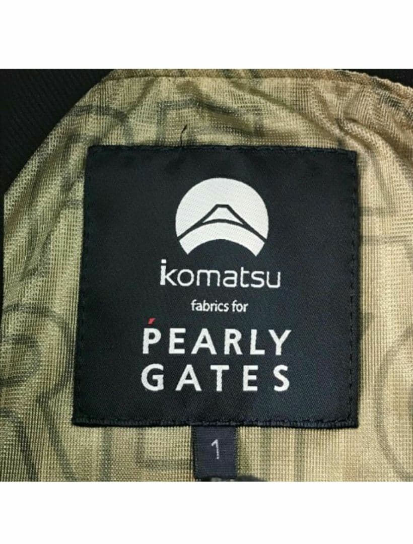 美品　PEARLY GATES 蓄熱ブルゾン レディース サイズ1