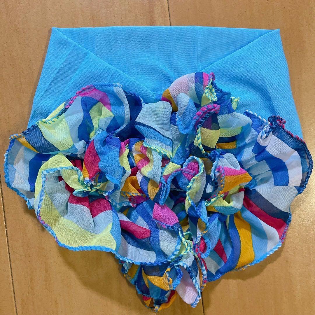 太陽様 ターバン ブルー パープル 15枚