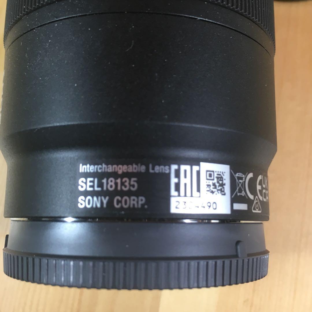 ソニーズームレンズ18-135 E3.5-5.6美品