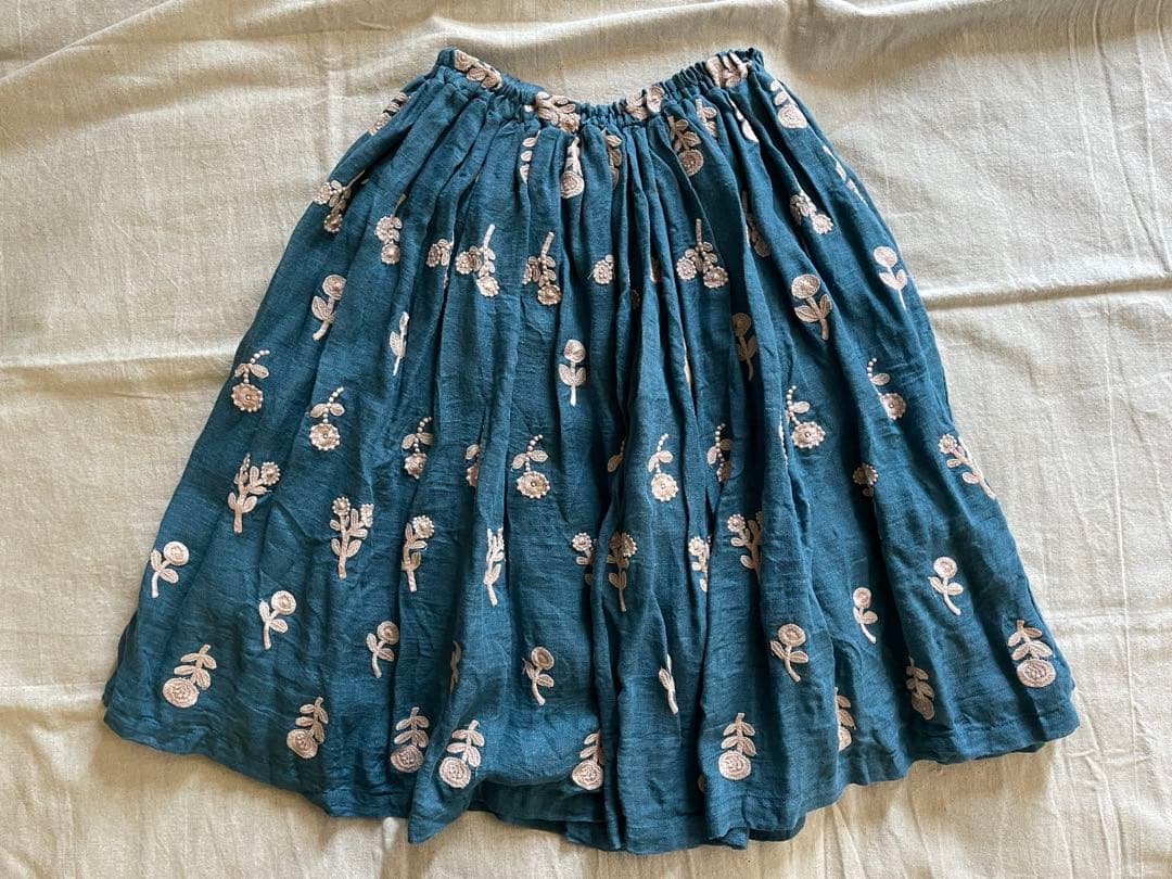 ミナペルホネン ハンドメイド スカート bonheur