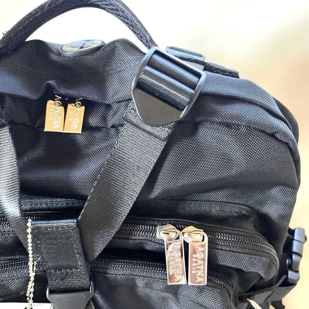 新品【BTS×AGATHA】コラボリュック/アガタ×バンタン　バックパック　黒