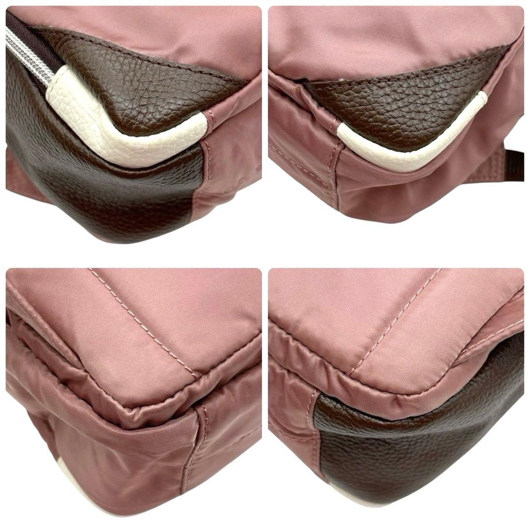 美品◎ オロビアンコ ナーシェレ A4可 リュック ビジネス可 ピンク ナイロン