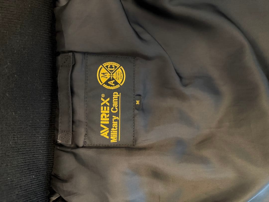 【美品】AVIREX MA-1 フライトジャケット HALO Mサイズ