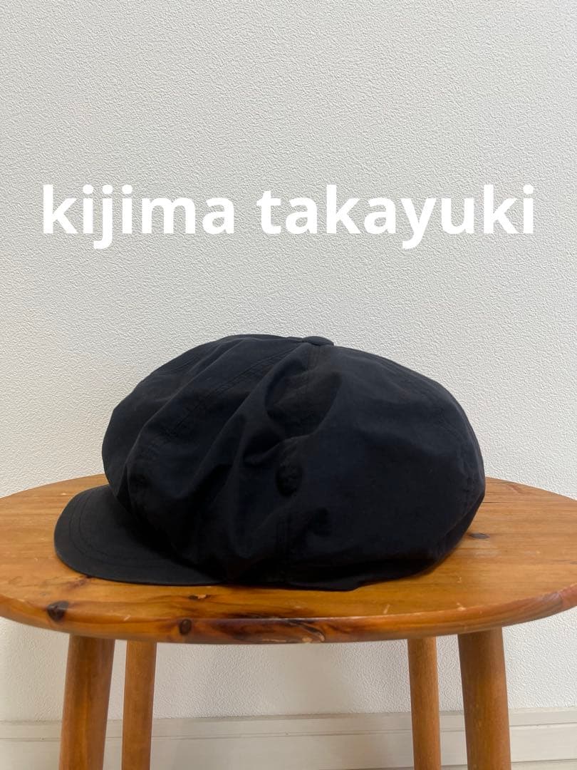 KIJIMA TAKAYUKI BIG CASQUETTE 黒 3
