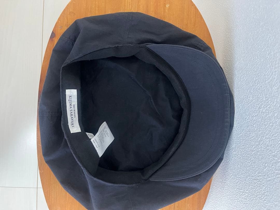 KIJIMA TAKAYUKI BIG CASQUETTE 黒 3