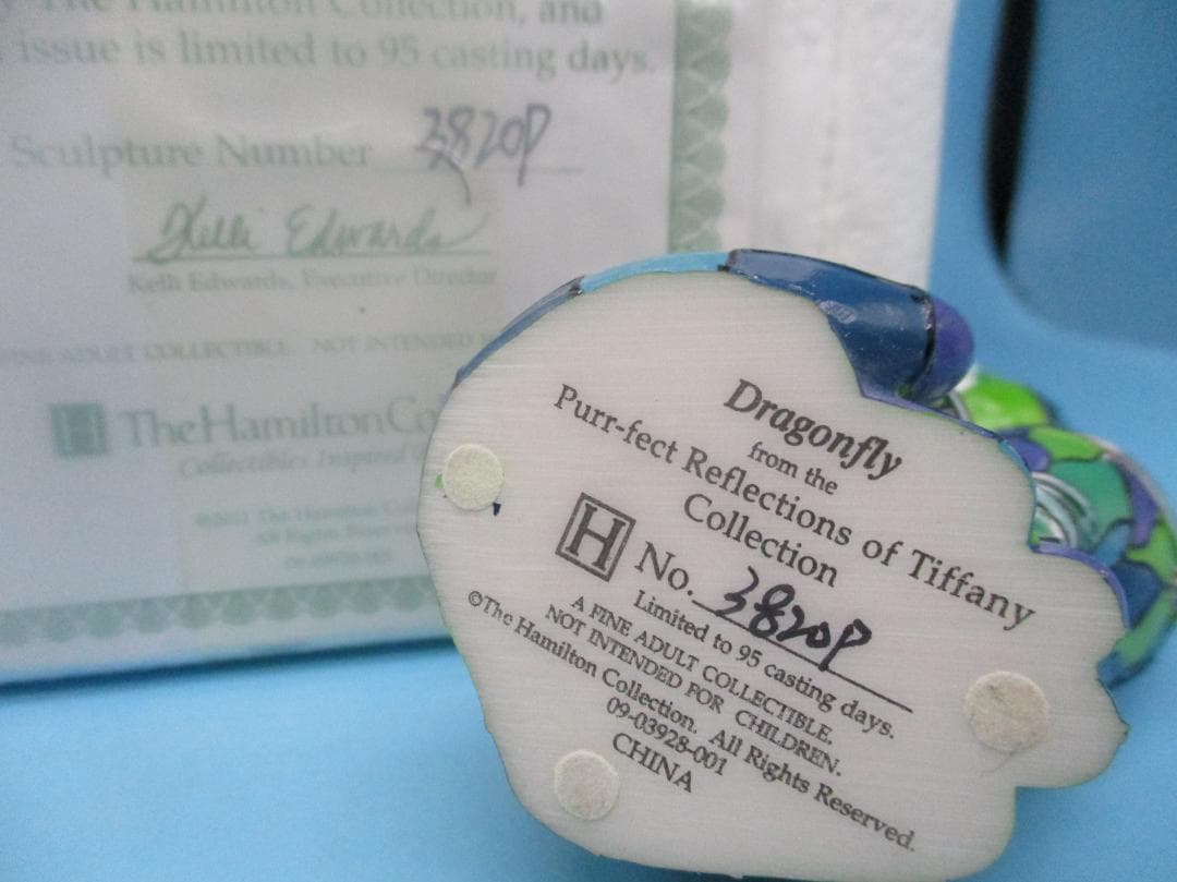 ティファニー キャット ハミルトン フィギュア オリジナル発泡ケース