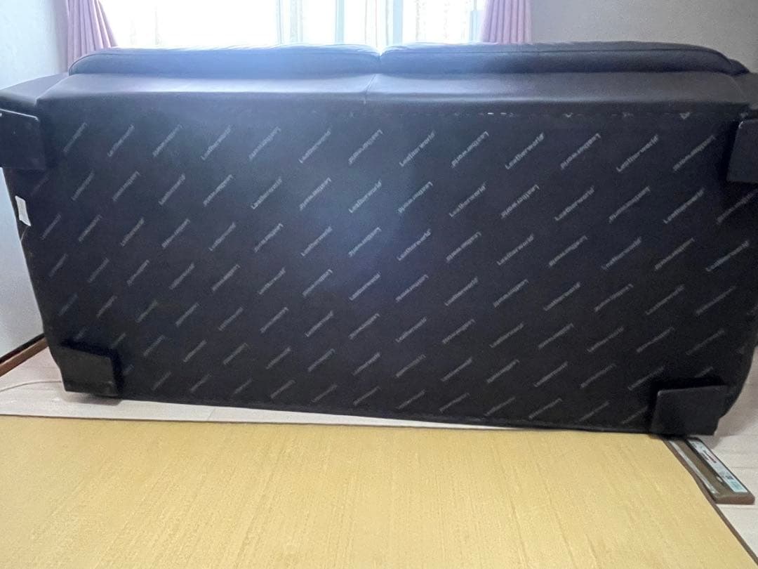 leatherworld ソファ 3シーター 直接引取りも可 - メルカリ