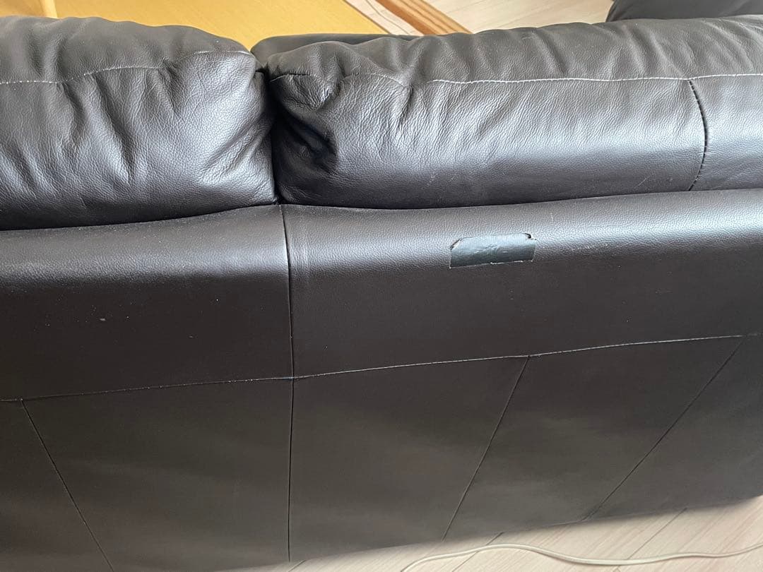 leatherworld ソファ 3シーター 直接引取りも可 - メルカリ